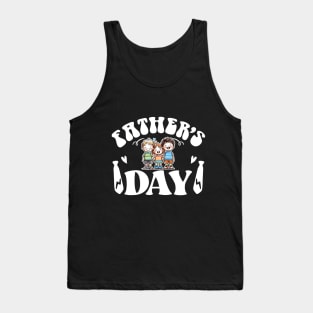 Fathers Day Siblings Gift Tank Top